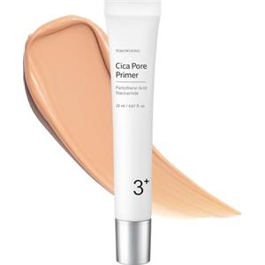 TOSOWOONG Primer Cica per i Pori, primer viso opaco, minimizza i pori, controllo del sebo, migliora l'aspetto di linee sottili e rughe, trucco a lunga tenuta, K-Beauty, 20ml