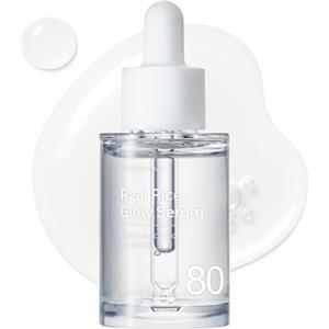 TOSOWOONG Siero Real Rice Glow, con l'80% di acqua di crusca di riso e niacinamide, siero viso cosmetico per la cura quotidiana, K-Beauty, adatto a tutti i tipi di pelle, 33ml