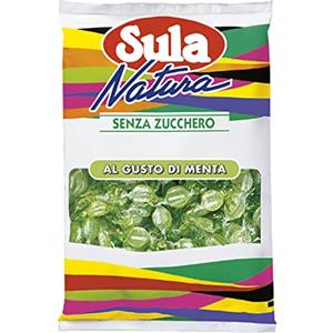 Perfetti Van Melle Sula Caramelle Gusto Menta Senza Zucchero 1 kg - Gluten Free