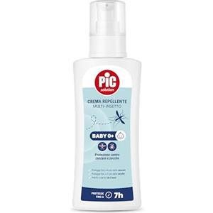 Pic Solution - Crema Antizanzare Comuni e Zecche, Insetto Repellente per Bambini e Adulti 100 ml