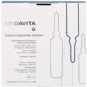 Medavita Lotion Concentrée Uomo - Trattamento Intensivo Anticaduta in 13 fiale da 6 ml per capelli più forti