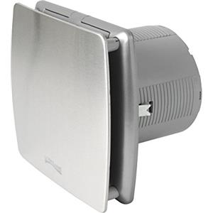 La Ventilazione AA12IN Aspiratore da bagno Elicoidale Estetico Grigio, per Foro diametro 120 mm / 5
