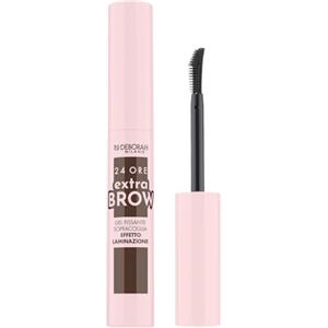 Deborah Milano - 24 Ore Extra Brow Gel Fissante Trasparente, Lunga Tenuta, Effetto Laminazione Immediato, Texture Leggera in Gel, Asciuga Rapidamente