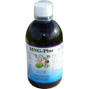 HERBOPLANET MNG PLUS Integratore Alimentare Antiossidante 500 ml con Melograno, Noni e Goji