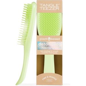 Tangle Teezer a Base Vegetale Ultimate Detangler - Base Vegetale Eco Sostenibile- Per capelli Colorati, Fini e Delicati - Spazzola Setole Morbide - Riduce la rottura e lo strappo - Verde Matcha