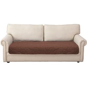 Taiyang Copridivano per Cani impermeabile, Coperta impermeabile per cani, protezione per mobili per bambini, bambini, cane, gatto, Fondo antiscivolo (Caffè, 76-180cm(1 Pack))