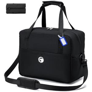 SPAHER Bagaglio a Mano 40x30x20 Wizzair Volotea Borsone da Viaggio Donna Uomo 25L Pieghevole Borsa Palestra Borsa da Viaggio Borsa da Cabina per Campeggio Weekend Con separazione a umido e a secco