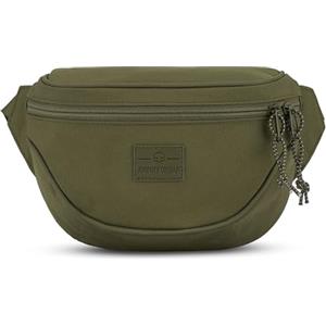JOHNNY URBAN Marsupio Donna Uomo Verde - Ben - Cintura Borsa a Tracolla per Festival, Sport, Viaggio - Piccolo Bum Bag Borsellino - Idrorepellente