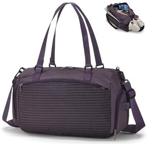 SPAHER Borsone da Viaggio British Airways 40x30x15 Bagaglio a Mano Borsone Palestra Sportiva con Porta Scarpe e Tasca Umida Borsa da Viaggio Piscina Fitness Donna Uomo Impermeabile 20L Travel Bag