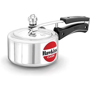 HAWKINS Brogues Classic CL15 1.5-liter New Improved aluminum pentola a pressione, piccolo, argento 1.5-Liter Silver