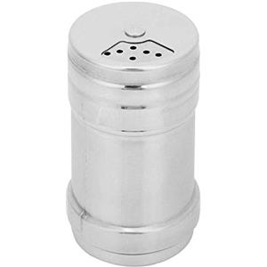 Wisecoco Dispenser di Cannella, Dispenser di Spezie in Acciaio Inossidabile per Sale Zucchero in Polvere Pepe, Gadget da Cucina Organizer per Condimenti Barattolo con Fori di Versamento Regolabili