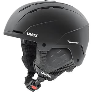 uvex stance, casco da sci Unisex adulto, black matt, 58-62 cm