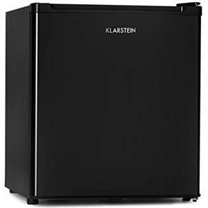 KLARSTEIN Garfield Eco - Congelatore Verticale, Freezer a Cassetti, Congelatore a Cassetti, 34 Litri, 117 kWh/Anno, 2 Livelli, 41, Ripiano Rimovibile, Libera Installazione, Salvaspazio, Nero