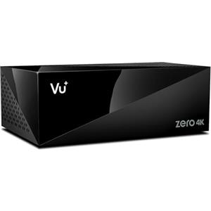 VU+, ricevitore satellitare Linux Zero 4K, di colore nero