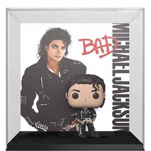Funko Pop! Albums Michael Jackson - Bad - Figura in Vinile da Collezione - Altezza 9 cm - Ideale per Collezionisti e Fan della Musica
