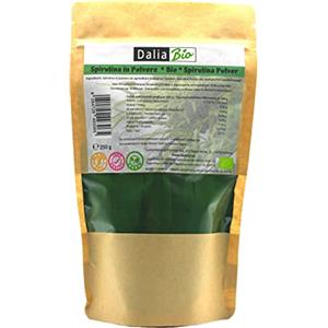 ZeroCal - Dalia Dalia - Spirulina Biologica In Polvere 250 Gr | Ricca di Proteine, Calcio e Vitamine, Ricca di Nutrienti