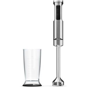 Princess Frullatore a Immersione in Acciaio Inox Prof XXL, 1500W, Asta Extra Lunga 50 cm, 5 Velocità + Turbo, 4 Lame, Bicchiere con Coperchio, Parti Lavabili, 221233