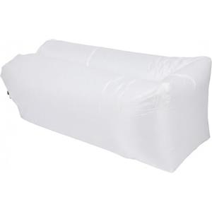 ZTOONE Gonfiabile Divano Sdraio, Lettino Air Sofà Mare Materassino con Pacchetto Portatile per Interni o Esterni, Viaggi, Campeggio, Spiaggia Giardino, Piscina(Bianco)