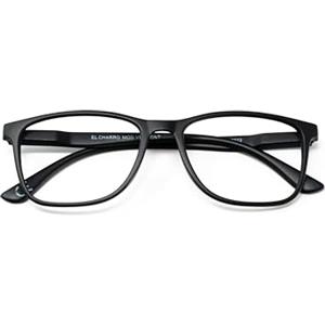 CHARRO Occhiali da Lettura Anti-Luce Blu Vermont Nero +2,00