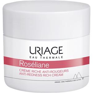 Uriage Roseliane Crema Ricca 50 ml - Trattamento Anti-Arrossamenti per Pelle Secca e Sensibile