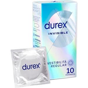 Durex Invisible Preservativi Ultra Sottili (0.048 mm) Ad Alta Sensibilità, Maxiformato Esclusiva Online, 30 Profilattici