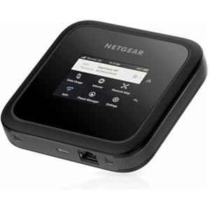 NETGEAR Nighthawk M6 5G WiFi 6 (MR6150) Router per hotspot mobile - Ideale per viaggi, connessioni veloci e sicure fino a 2,5 Gbps - Condivide 32 dispositivi - Sbloccato, roaming internazionale