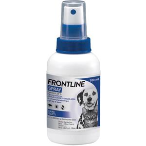 BOEHRINGER ING.ANIM.H.IT.SpA Frontline Spray 100 ml - Antiparassitario contro zecche e pulci nel cane e nel gatto dai 2 giorni di vita