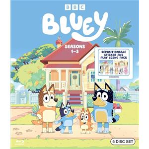Bluey Blu-ray: Stagioni 1-3 - Serie Animata per Bambini