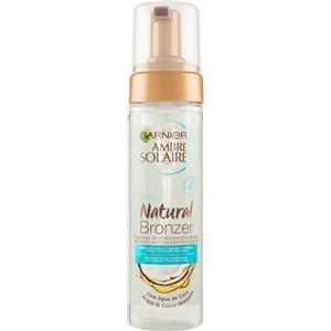 Garnier Ambre Solaire Mousse Autoabbronzante Natural Bronzer, Con Acqua Di Cocco Idratante - 200 ml