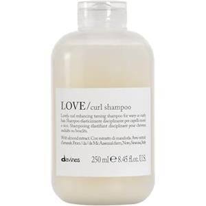 Davines Love Curl Shampoo 250ml - Shampoo Elasticizzante per Capelli Ricci e Mossi con Estratti di Mandorla