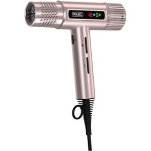 Wahl Vanquish Asciugacapelli Professionale 1600W con Accessori Magnetici e Diffusore - Oro Rosa