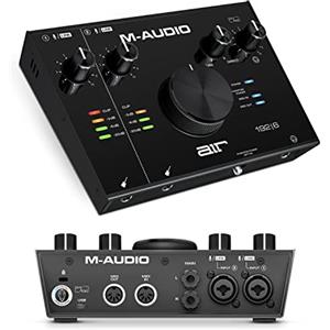 M-AUDIO AIR 192|6 - Scheda Audio Esterna Interfaccia Audio MIDI USB per Registrazione Professionale su Mac o PC con Pacchetto Software incluso