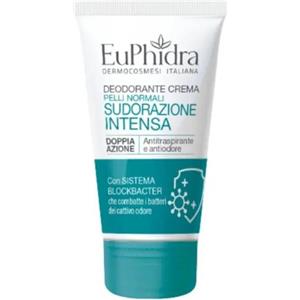 ZETA FARMACEUTICI EUPHIDRA DEODORANTE CREMA 40 ML PER PELLI NORMALI E SUDORAZIONE INTENSA