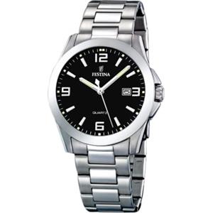 Festina Orologio Uomo Analogico in Acciaio Inossidabile 316l Argentato