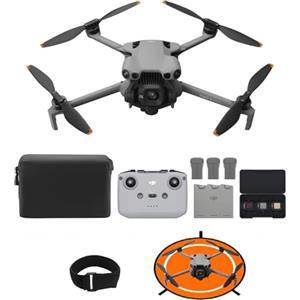 DJI Mini 5 Pro Combo Fly More con DJI RC-N3, 4K Drone con Fotocamera, CMOS da 1 Pollice, Rilevamento Omnidirezionale Degli Ostacoli, ActiveTrack 360°, 3 Batterie, C0 (Landing Pad + Elastic Band)
