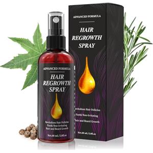 Voltuno Siero Crescita Capelli, Anticaduta Hair Growth Serum per Uomo e Donna, con Olio di Rosmarino, Olio di Ricino e Biotina, Favorisce la Crescita dei Capelli, 60 ml
