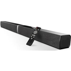 HoYLluDLL Bluetooth Soundbar per TV, 32 Inch Staccabile 2 in 1 Sound Bar per Televisore con Audio Potente, Altoparlanti per TV per Home Theater Audio, 2.0 canali con OPT/ARC/AUX, 1pcs