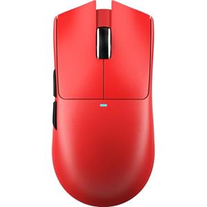ATTACK SHARK X11 SE Mouse da Gaming Wireless, Sensore PixArt PAW3311, BT/2.4G Wireless/Cablato, 22000 DPI, 65 Ore di Batteria, Mouse da Ufficio e Gaming per Win11/Xbox/PS/Mac (Rosso)