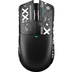 ATTACK SHARK X11 SE Mouse da Gaming Wireless, Sensore PixArt PAW3311, BT/2.4G Wireless/Cablato, 22000 DPI, 65 Ore di Batteria, Mouse da Ufficio e Gaming per Win11/Xbox/PS/Mac (Nero + Nastro)