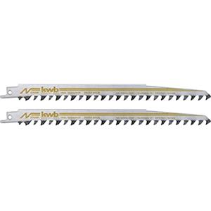 kwb 5764-00 SABER Sega lame, lavorazione del legno, dura / tenero, taglio di albero, legna da ardere bagnata, tubo di gruppo