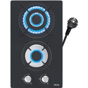 Sailout Piano Cottura a Gas (vetro - Piano Cottura 2 Fuochi)