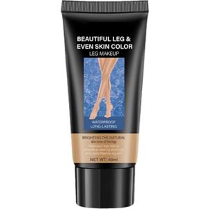 KARLOR Crema per Make up delle Gambe, Crema Tinta per Gambe Idratante, Correttore per Tatuaggi e Capillari, Fondotinta per Gambe, Base per Make up delle Gambe, Uniforma il Tono della Pelle (02