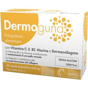 GUNA SpA Dermoguna - Guna - 60 capsule - Integratore per la biovitalità della pelle