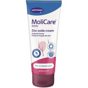 Paul Hartmann MoliCare Skin Crema Protettiva all'Ossido di Zinco 200 ml - Protezione per Pelli Sensibili e Zone Irritate