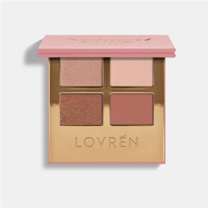 Lovrén Palette Ombretti Deep Sunset - 4 Colori, Texture Morbida e Alta Intensità di Colore, 6,4 g