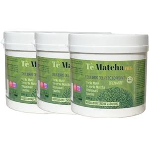 ALOHALABS Tè Matcha Premium in Polvere - Energia Naturale e Alternativa al Caffè - Con Taurina e Vitamina C - Ideale per Bevande e Ricette - 300 gr
