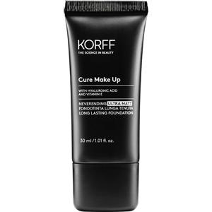 Korff Fondotinta Neverending Ultra Matt 06 - 30ml, Texture Fluida, Effetto Matt, SPF 30, Coprenza Elevata