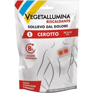 PIETRASANTA PHARMA SpA Vegetallumina Cerotto Riscaldante 19,2 x 13cm 1 Cerotto