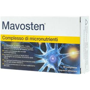 DE SALUTE Mavosten | Integratore Sistema Nervoso Acido Alfa-Lipoico e Vitamine B | 60 Compresse