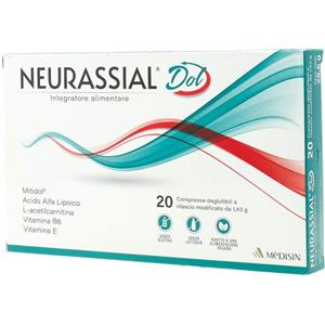 MEDISIN Srl Neurassial Dol | Integratore Sistema Nervoso | 20 Compresse